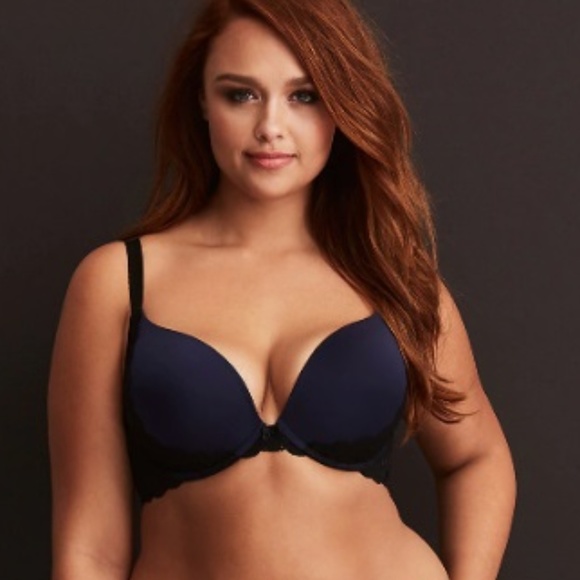 Torrid Smooth Push-Up Plunge Bra